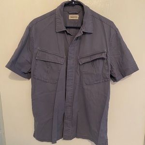 Taylor Stitch - Jungle Shirt - L - Grey-Blue